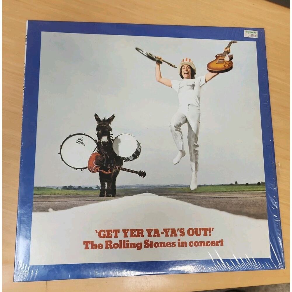 THE ROLLING STONES 1970 LIVE AT MSG GET YER YA YA 'S LP Album fa9859